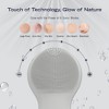 Nautica PC130 Sonic Facial Cleansing Brush Made with Ultra Hygienic Soft Silicone, Waterproof and Rechargeable Face Scrub Brush for Men & Women - 3 of 4