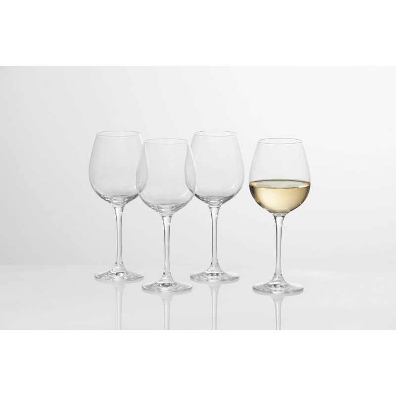 16.2oz 4pk Crystal White Wine Glasses - Threshold&#8482;, 5 of 7