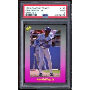 Ken Griffey Jr. Rookie Card 1989 Classic Travel #193 PSA 9 - 1 of 2