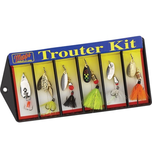 Mepps Trouter Kit - Plain And Dressed Lure Assortment : Target