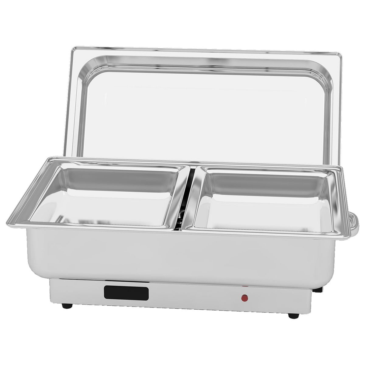 Digital Electric Chafing Dish Buffet Set – 9QT Stainless Steel Food Warmer with Digital Temp Control, Portable Buffet Server for Catering, Parties - thumbnail 4