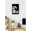 Trends International Tobe Fonseca - Kanagawa Cat Wave Framed Wall Poster Prints - 2 of 4