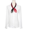 INSPIRE CHIC Women's Solid/Gradient Chiffon Square Soft Sheer Neck Scarves Neckerchief - 2 of 4