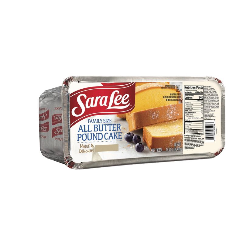 Sara Lee Frozen Family Size All Butter Pound Cake - 16oz, 3 of 11
