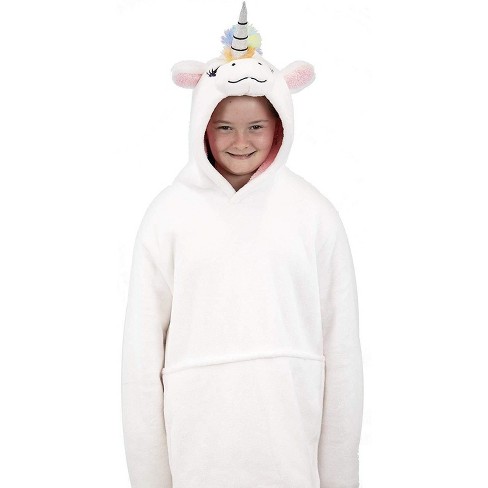 Plushible Snugible Unicorn Oversized Hooded Costume blanket Hoodie