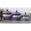 Blue Rose Polish Pottery 1127 Zaklady Large Container - 2 of 2