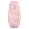 Hudson Baby Infant Girl Cotton Swaddle Wrap, Gray Unicorn, 0-3 Months - 3 of 4