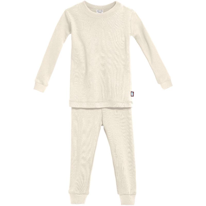 City Threads USA-Made Boys and Girls Soft Organic Cotton Pajama Sets, 1 of 6