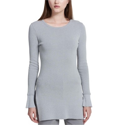 Calvin Klein Womens Flare Sleeve Pullover Sweater