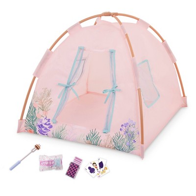 Our Generation Camping Nights Tent & Accessories Set for 18 Doll | Target