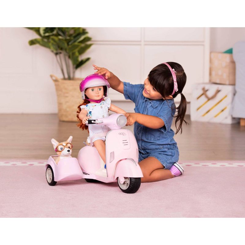 Our Generation Ride Along Scooter Vehicle Accessory Set for 18&#34; Dolls, 4 of 11