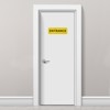 Unique Bargains Acrylic Self-Adhesive Smooth Home Business ENTRANCE Sign - 4 of 4
