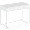 Resenkos Computer Desk, Office Desk, Study Desk,39" Computer Desk with Drawers, Modern Writing Desk Study Desk,White - 2 of 4