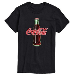 Men's - Coca-cola - Coke Bottle Logo Short Sleeve Graphic T-Shirt - 1 of 3