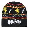 Harry Potter Gryffindor Themed Design Knit Cuff Beanie and Glove Set Youth OSFM Black - image 2 of 4