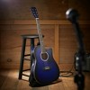 Ashthorpe Full-Size Cutaway Thinline Acoustic Electric Guitar Package with Premium Tonewoods - 2 of 4