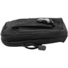 Teak Tuning Fingerboard Large Travel Bag with 2 Zippered Inner Sections and Belt Clip - Black - 2 of 4