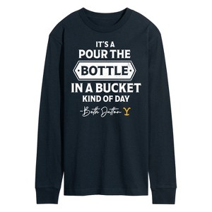 Men's - Yellowstone - Bottle In Bucket Day Long Sleeve Graphic T-Shirt - 1 of 4