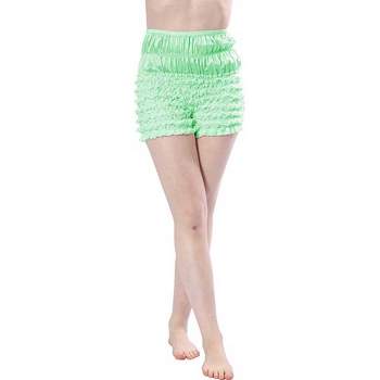 Underwraps Costumes Womens 70s Flower Bell Bottom Pants Costume -  Small/medium - Green : Target
