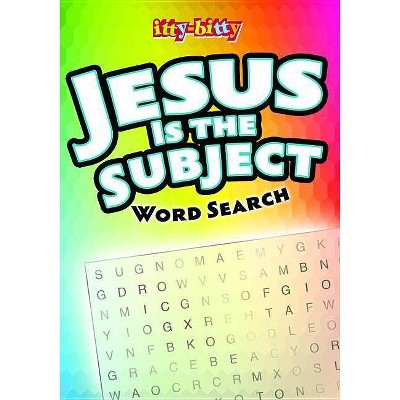 Jesus Is the Subject Word Search - (Bath Book)