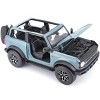 2021 Ford Bronco Badlands Blue "Special Edition" 1/18 Diecast Model Car by Maisto - 2 of 4