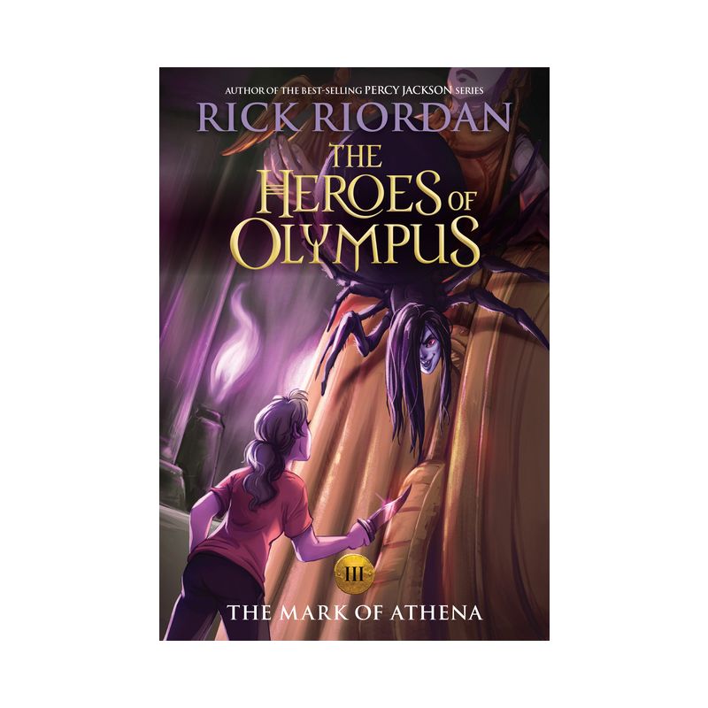 Heroes of Olympus, the Book Three: Mark of Athena, The-(New Cover) - by  Rick Riordan (Paperback), 1 of 2