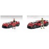 "Girls Night Out" 6 piece Figurine Set for 1/24 Scale Models by American Diorama - 2 of 4