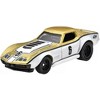 Hot Wheels 1:64 Car Culture Premium 2-Car Set Custom Corvette Stingray Coupe & 69 COPO Corvette - 3 of 4