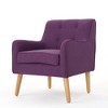 NicBex Accent Chair with Thickened Seat cushion,Mid-Century Armchair for Bedroom,Reading Room - 4 of 4