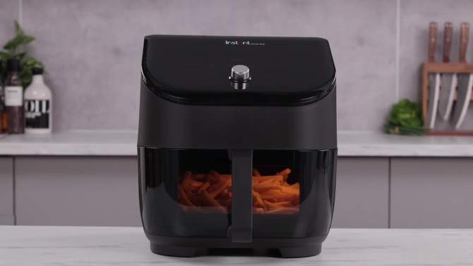 Instant Vortex Plus 6qt Air Fryer with ClearCook - Black, 2 of 9, play video