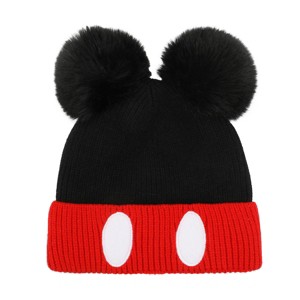 Disney Mickey Mouse-Inspired Knit Cap - 1 of 3