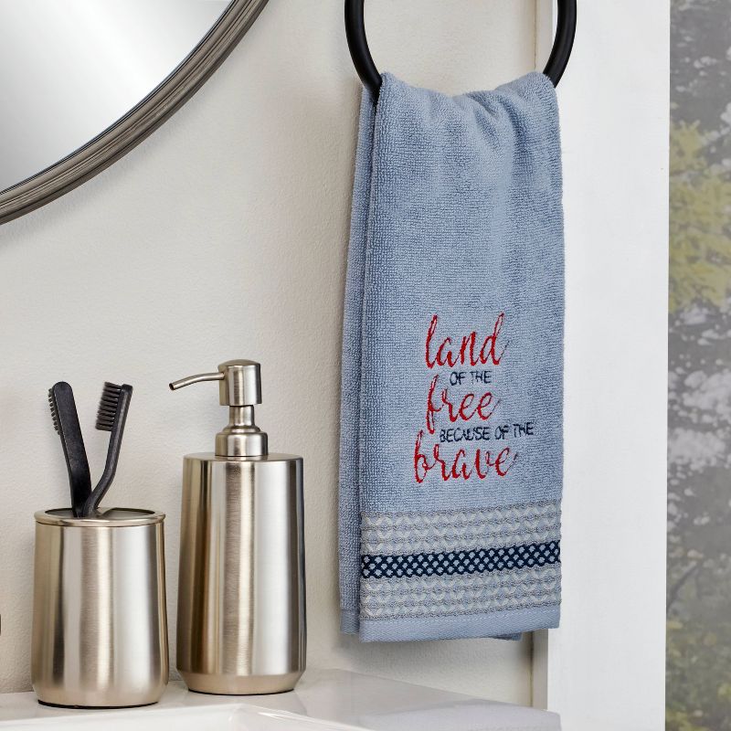 2pc Because Of The Brave Hand Towel Set - SKL Home, 4 of 6