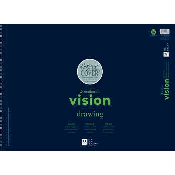 Strathmore Vision Sketch Pad, 18 X 24 Inches, 50 Lb, 55 Sheets : Target