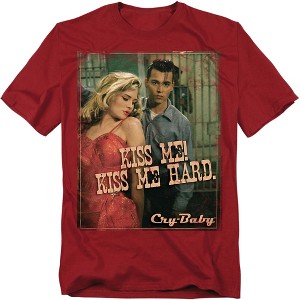Cry Baby Kiss Me Adult T-Shirt - 1 of 4