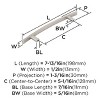 Amerock Cyprus Cabinet or Drawer Pull - 4 of 4
