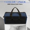 Unique Bargains Oxford Cloth Multi-Purpose Adjustable Strap Organizing Wide Mouth Maintenance Tool Tote - 3 of 4
