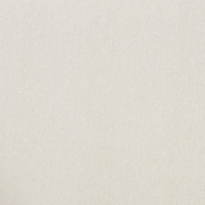 French Provincial Dark Brown Wood and Beige Fabric Accent Chair