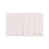 Kumasinova Tufted Pearl Channel Bathroom Rugs, Washable Rug, High-Low Stripe Bath Rug, Non-Skid Door Mat, Area Rug, Oeko-Tex Certified - 3 of 4