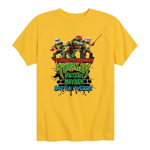 Boys' - Teenage Mutant Ninja Turtles - Battle Tycoon Group Short Sleeve Graphic T-Shirt - 1 of 4