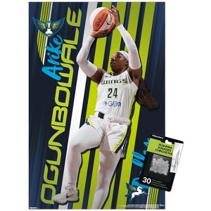 Trends International WNBA Dallas Wings - Arike Ogunbowale 25 Unframed Wall Poster Prints - 1 of 4