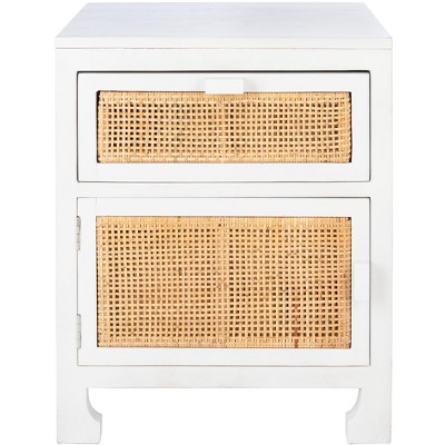 Dave 1 Drawer 1 Door Nightstand  - Safavieh