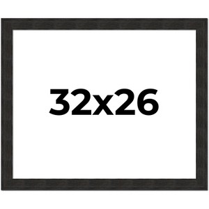 PosterPalooza | Contemporary Black Picture Frame - UV Acrylic, Backing Board, Hanging Hardware Included - 1 of 4