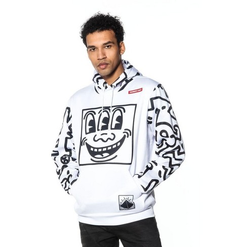 White keith haring hoodie sale