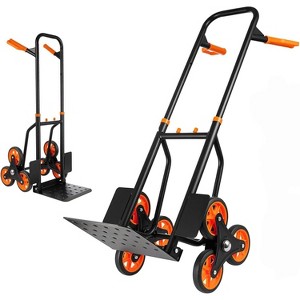 Dolly for Stairs with 6 Wheels,440LB Load Capacity,Heavy-Duty Stair Climbing Dolly for Moving Furniture,Appliances,Boxes in Home,Office & Warehouse - 1 of 4