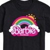 Men's - Barbie - Barbie Logo Rainbow Short Sleeve Graphic T-Shirt - 2 of 4