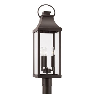 Capital Lighting Bradford 3 - Light Lantern in  Oiled Bronze - 1 of 3