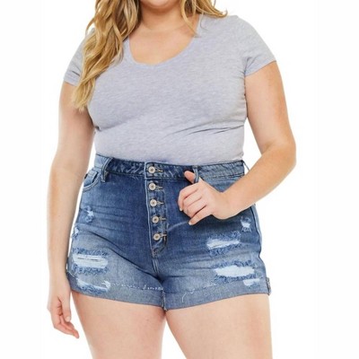 Women's Ultra High Rise Shorts - KanCan