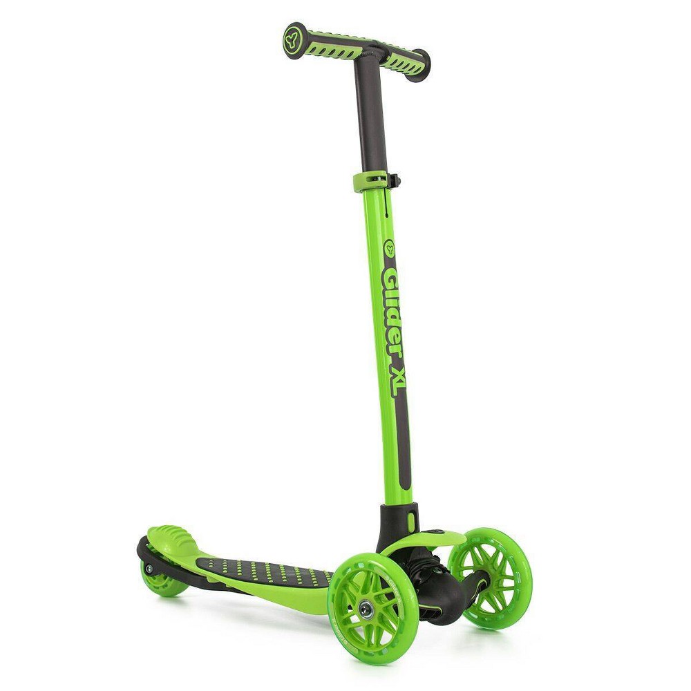 UPC 816661020604 product image for Y-volution Y-Glider XL Kids' 3 Wheeled Scooter - Green | upcitemdb.com