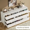 Acekool Modern Minimalist Handle-Free Drawer Dresser, Wide Storage Cabinet for Bedroom, Living Room, Multiple Colors and Sizes - 4 of 4