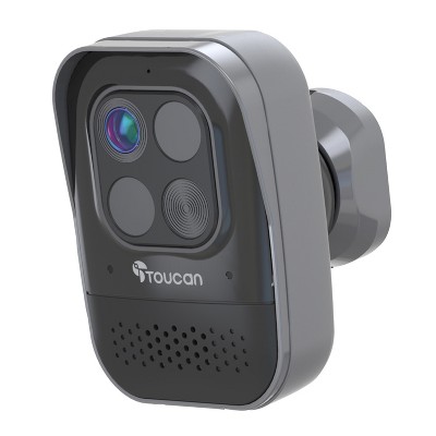 Toucan® Wi-Fi® and Wire-Free 1080p Full HD Security Camera PRO in Black
